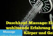 Duschkopf-Massage: Eine wohltuende Erfahrung für Körp